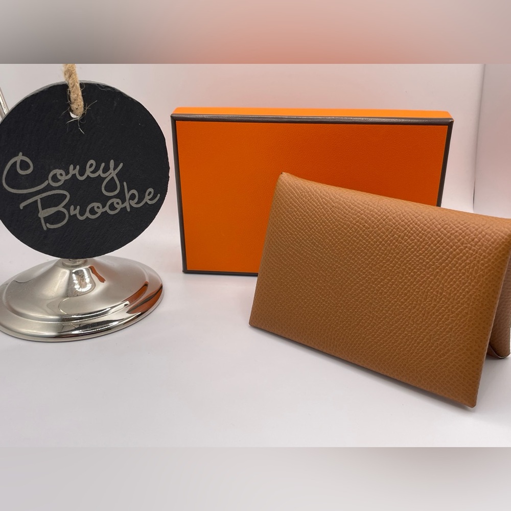 Hermes Calvi Verso Card Holder - brand new